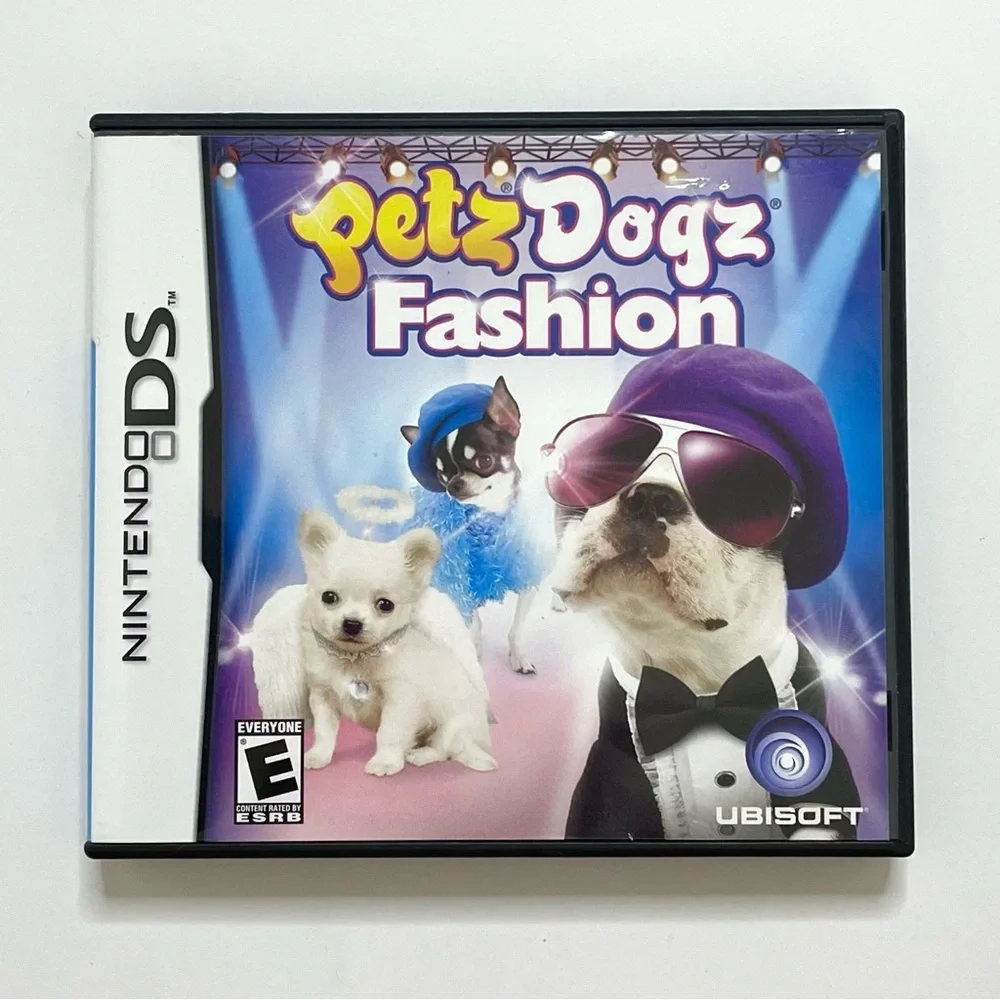 Nintendo DS Petz Dogs Fashion Game Dress Up Chihuahua Frenchie Training Fun Kids